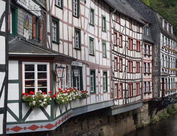 Vakwerkhuizen Monschau Duitsland